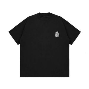 SHX260G street nisch design t-shirt för män med korta ärmar, trendig och lös passform, överdimensionerad halvärm, sommar M524 38