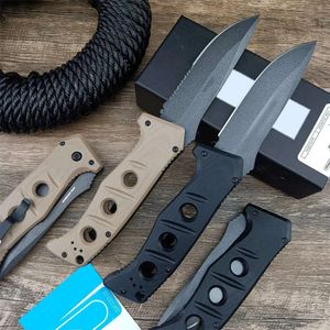 Full/Serrated Blade BM 2750 Adamas Au/to Folding Knife Tactical Self Defense D2 Rostfritt stål G10 Handtag utomhusjaktverktyg L2405