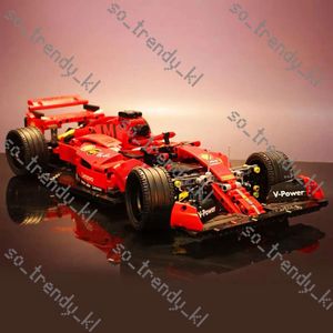 Designer High Quality Technic Block Supercar Series Equation Alternate - F1 Car Static 1100st Building Blocks Bricks Education Toys Presentmodell med Original Box 72