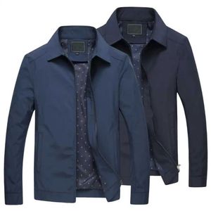 Herrjackor Vindtät klassisk vår/sommar Casual Fashion Mens Jacket Retro Mens Jacket Pocket Q240523