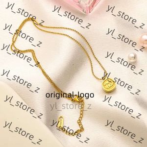 Louiseviution Colar Designer 18K Designer de marca Gold Pendants Colares