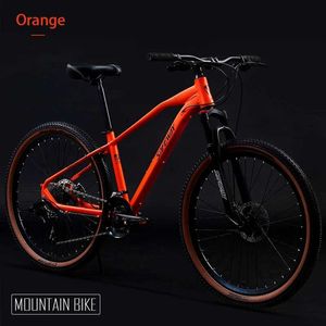 Bikes Aluminum alloy mountain bike disc brake off-road bike 24 26 27.5 inches 24 27 30 speeds Q240523
