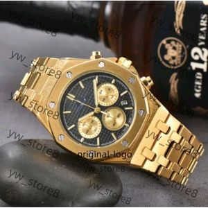 Audemar Watch zegar na rękę Mężczyznę Lady Watches Classics Stray Watch Watch Quality Kwarc Ruch Kwarcowy Modern Sports Watche Automatyczna data 41 mm chronograph Watch Bracele C902