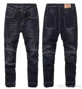 Herbst Winter Herren große Jeans Männer039s Mäder erhöhen Denim Blue Black Lose Jeans Fett junge große Guy Hosen Plus Größe 21751615