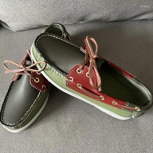 Casual Shoes Selling Male Handmade Boat For Mens Top Quality Loafers Men Comfortable Driving Moccasins Man