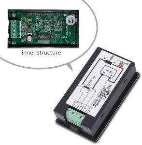 PZEM-051 DC Cyfrowy woltometr amperomierz 6,5-100V 4 In1 LCD Motocyklowy napięcie prądowy Monitor energii z 50A NOWOŚĆ