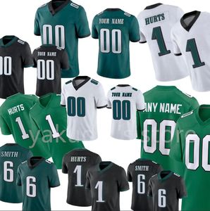 Dhgate Custom Football Jerseys Kelly Green Horts Smith Sanders Slay Jr Kelce Dawkins Brown Cunningham Graham Vick Yakuda Dhgate Sports Carter Brown Smith