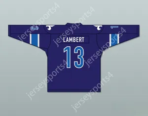 Guy Custom Lambert 13 Le National de Quebec Home Hockey Jerseyyance et Compte Top Stitched S-M-L-XL-XXL-3XL-4XL-5xl-6xl