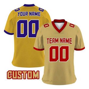 Golden Super Rugby Jersey Soccer 2022 2023 American Football Tele