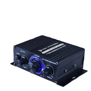 AK-170 20W+20W Home Car HiFi Power Amplifier Professional HIFI Stereo Audio Amplifier Subwoofer Home Theatre Sound Power AMP