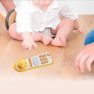 Toy Phones Remote control toy with soft lighting and sound TV remote control toy learning for boys girls and infants aged 12 to 18 months S245243