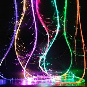 LED Toys The disco dancing party Red LED Fiber optic dancing force 7 colours bright with 4 light modes Sparkle flies 360 Rave EDM Q240524