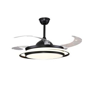Ceiling Fans Modern Intelligent LED Ceiling Fans With Remote Control Adjustable Speed Dimmable Three Colors For Living Room