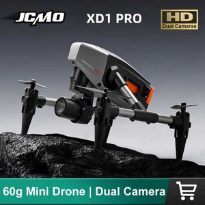 Дроны XD1 Pro Mini Drone 60 г веса двойной камеры оптическая камера Drone FPV Авиационная фотография складывает четыре вертолетных детских игрушек RC Самолет S24525