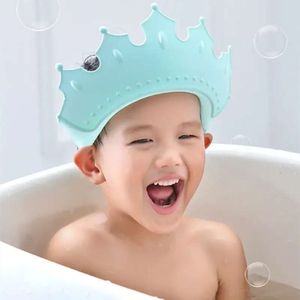3pcs Детский водонепроницаемый шампунь корона Регламентированный размер мультипликационной козы