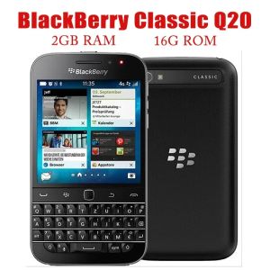 Original entsperrte Blackberry Classic Q20 4G LTE Mobile 8MP WiFi 3,5 