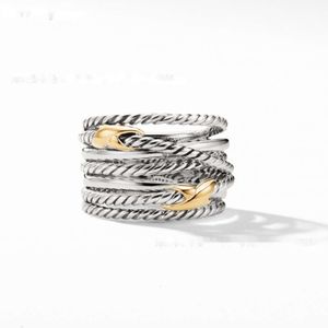 Designer David Yumans Yurma Schmuckarmband xx 925 Sterling Silber Multi -Layer -Drahtdraht RRR