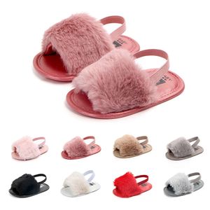 summer Newborn Soft Sole Crib Girl Toddler Infant Sandals Baby Shoes 0-18 Months 8 Colors L2405