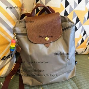 Bag Fashion Rucksack Designer gesticktes Folding Men College -Studenten, die für Frauen Rucksack schwarzweiß Ping pendeln