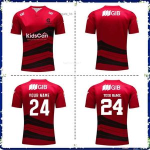 Nuovo arrivo Crociati estivi Super Rugby Home Jersey 2024 Rugby Jersey addestramento Jersey Crusaders Mens size S--3xl--5xl ILJG