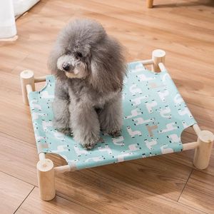 Dog Hammock With Support Detachable Washable Bed Mat Comfortable Moisture Proof Raised Dog Cat Bed With Non 240516