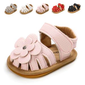 Kidsun Baby Sandals Цветочный граден Парк Летний открытый крючок.