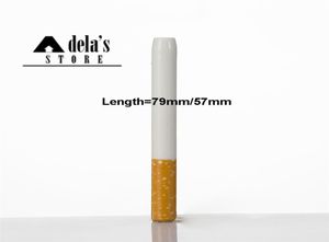 Керамическая сигаретная нападающая труба 79 мм 57 мм желтый фильтр Цвет Цвет формы дыма табачные труб