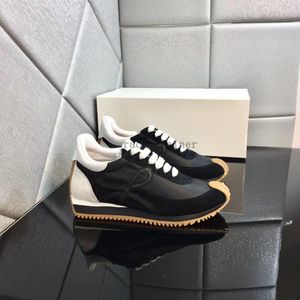 أحذية Flow Runner Designer Mens Womens Nasual Shoes in Nylon Suede Sneaker Spash Sport Ruuning 5.23 02