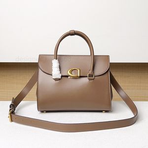 Handväska designer full läder handväska klassisk elegant temperament crossbody väska med stor kapacitet tygpåse clamshell lager kvinnors väska