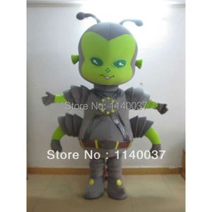 mascote por atacado de inseto cinza besouco mascot figurino divertido bug personalizado mascotte mascote figurinos