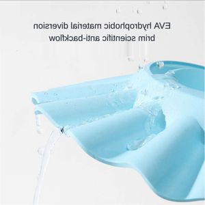 3pcs bebek yumuşak kapak ayarlanabilir saç yıkama şapkası çocuklar için kulak koruması güvenli çocuklar şampuan banyo duş koruma kafa kapağı 5f8cb9