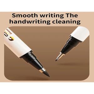 Bview Art 4PCS書道ソフトチップペン、4サイズのハンドレターマーカーペンのための書き込み、スケッチ、アートドロー、ブラックインクペンセット