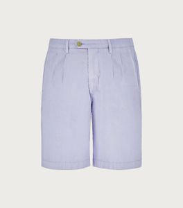 Men Shorts Summer Canali jasnoniebieskie bawełniane szorty