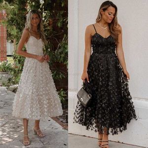 Basic Casual Dresses White Casual Dresses for Women 2023 Elegant Party Dress with Butterfly Patchwork Sleeveless Sling Maxi Dress for Summer Vacationp65w
