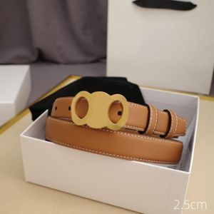2023 Fashion Designer Genuine Leather Belts For Womens Mens Casual Waistband Womens Gold Smooth Buckle Cowskin Belt Ladies Ceinture Gir 290t