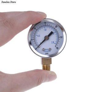 1pc Pressure Gauge Low Pressure For Fuel Air Oil Gas Water Oil Gas Measurement