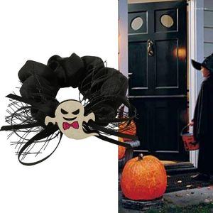 Party Supplies MXMB Halloween Hair Ties Elastic Scrunchies Ghosty Rope Woman Ponytail Tie For Girl Making