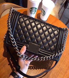 On Sale Quality Classic Bag Handbag Fashion Luxury Real Leather Shoulder Bag Restro Sier Gold Hardware Chain Flap Bag6782945