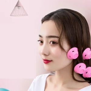 20 Pcs Magic Hair Care Rollers for Curlers Sleeping No Clip No Heat Soft Rubber Silicone Hair Curler Twist Hair Styling DIY Tool