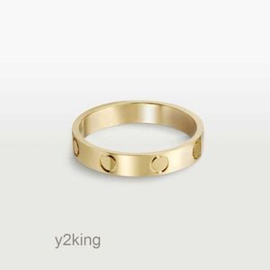4mm 5mm 6mm Titanyum Çelik Alaşım Silver Love Ring Erkek ve Kadın Gül Altın Moda Vidası Takı Tasarımcısı Lüks Çift Vaat asla ALERGİK Düğün Değil 2GV2