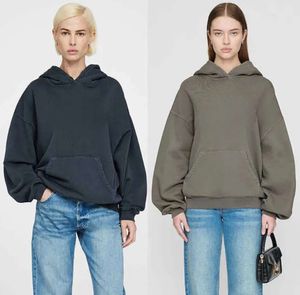 Sweatshirt New Pullover Casual Fashion Letter Vintage Print runder Künder -Baumwoll -Trend losen vielseitigen Hoodies Top hochqualität den neuen Mode Hoodie