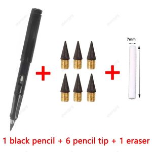 8 szt./Zestaw nieograniczony wieczny ołówek no atrament pisanie magiczne artykuły papiernicze do pisania szkicu sztuki Kawaii School Supplies Gel Pens Set