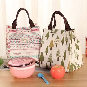 Portable Lunch Box Women Girl Cooler Bag Isolation Package Isolerad termisk mat Picknickpåsar Puch för barn Barn 240516