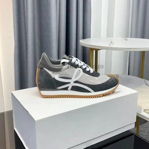 أحذية Flow Runner Designer Mens Womens Nasuens Shoes in Nylon Suede Sneaker Appert Fashion Sport Ruuning Classic Shoe Size 35-45 5.23 05