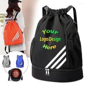 Backpack Customized Travent Bag Draw String Basketball Outdoor Fitnessstudio Personalisiertes Design für Männer Sport