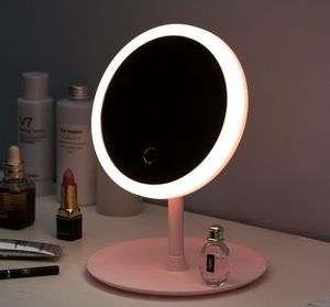 Maquiagem Luz de espelho iluminada com maquiagem Miror de penteado branco LED RETATABLABLABLESTORKE