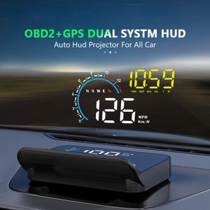 M12 CAR OBD2 GPS HUD Computer a bordo Proiettore automatico Proiettore Visualizza gadget Gadgets Intereligentes Electronics con tutta l'auto