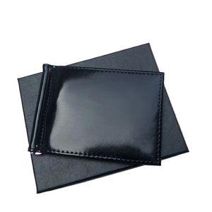 Europeisk stil handväska mäns kohude varor affärer lyx plånböcker modedesigner plånbok doka korta läderförlovar kommer med ruta 1969