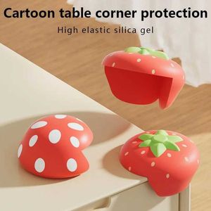 Corner Edge Cushions 5/10 pieces/batch of soft silicone table corner protectors baby safety edge childrens cartoon furniture protective covers d240525