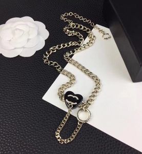 20style Luxury Designer Brand Chain de colar de cartas personalizado aço inoxidável clássico newklace Women Wedding Jewerlry Acessórios